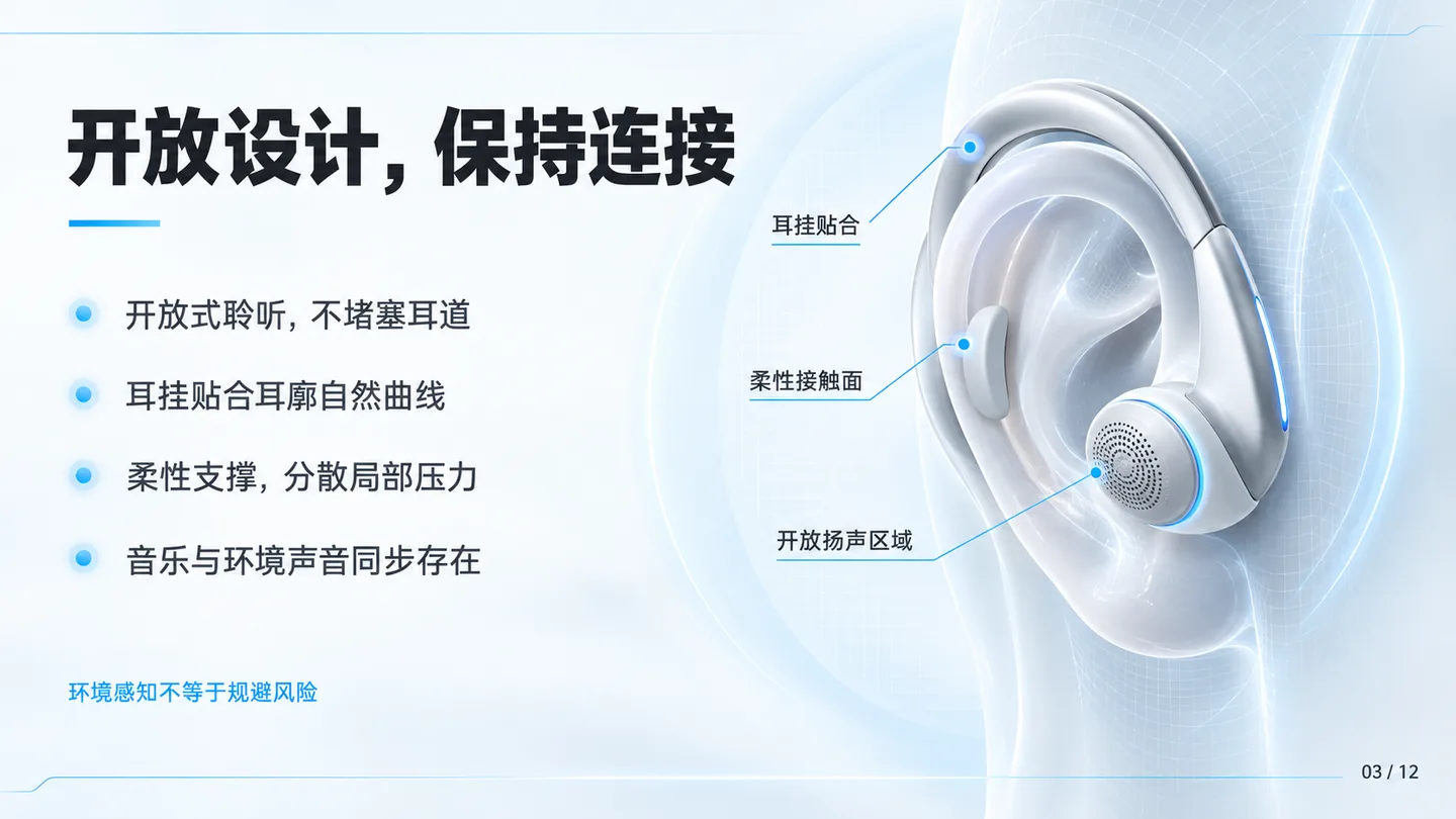 澄声 Air · 耳机新品介绍，第 3 页：先讲设计取向